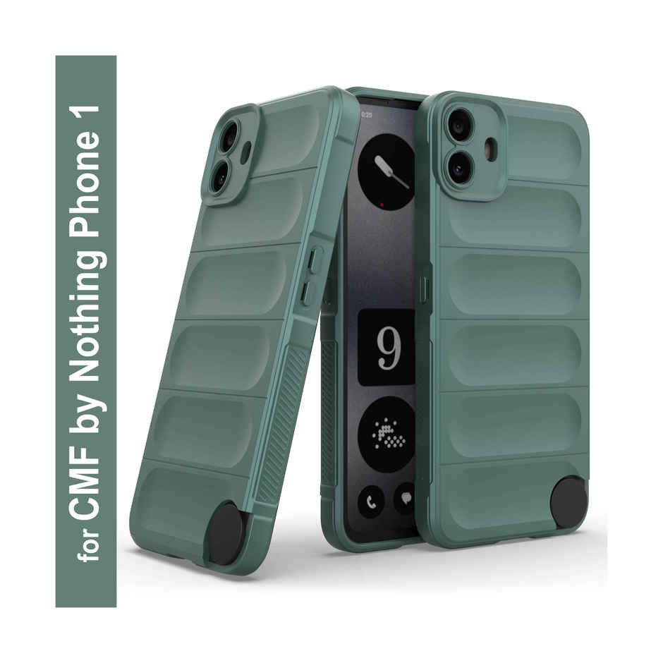 Zapcase Back Cover for CMF by Nothing Phone 1 | Magic-DarkGreen
