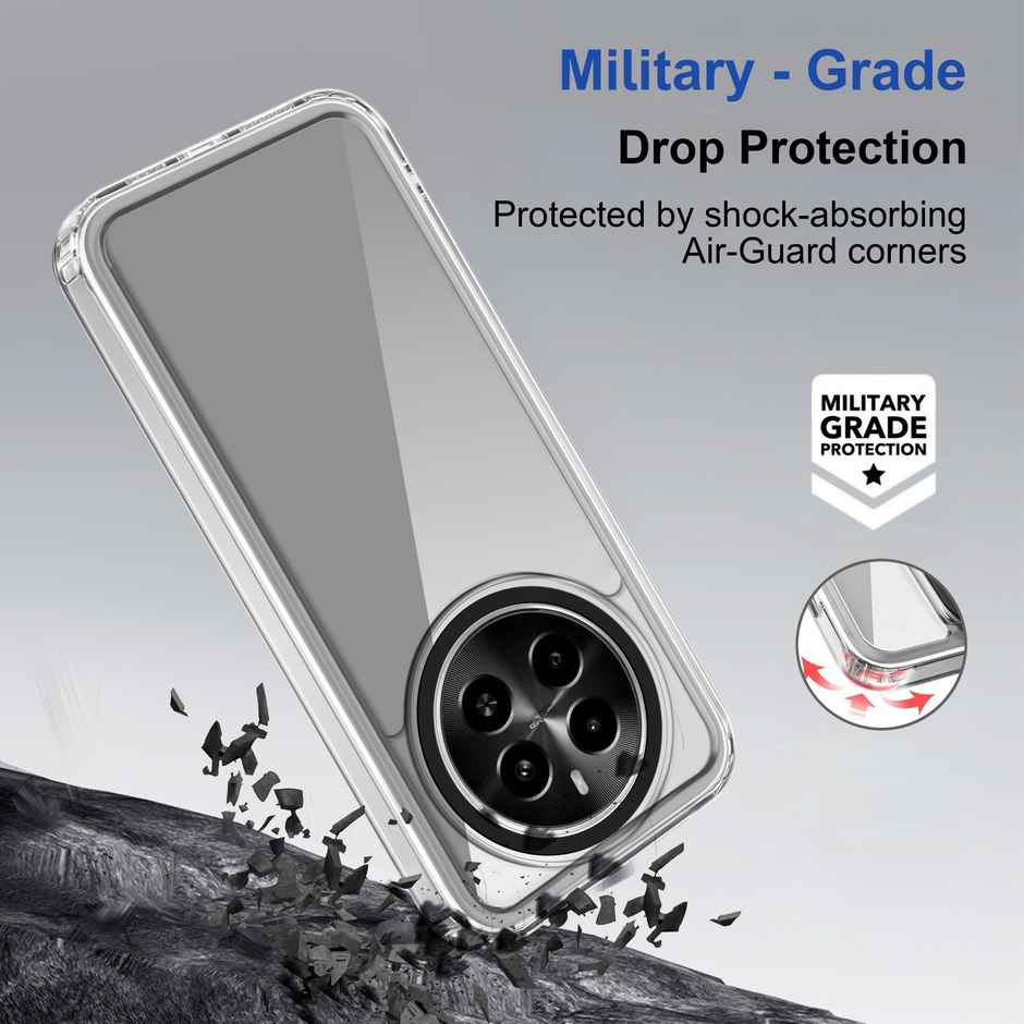 Zapcase Back Cover for Realme P1 5G | Space-Clear