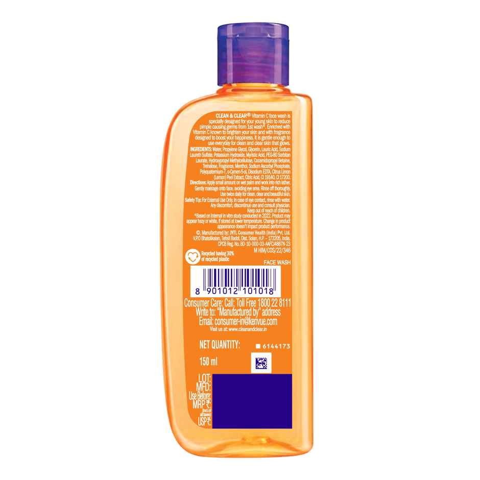 Clean & Clear Vitamin C Face Wash
