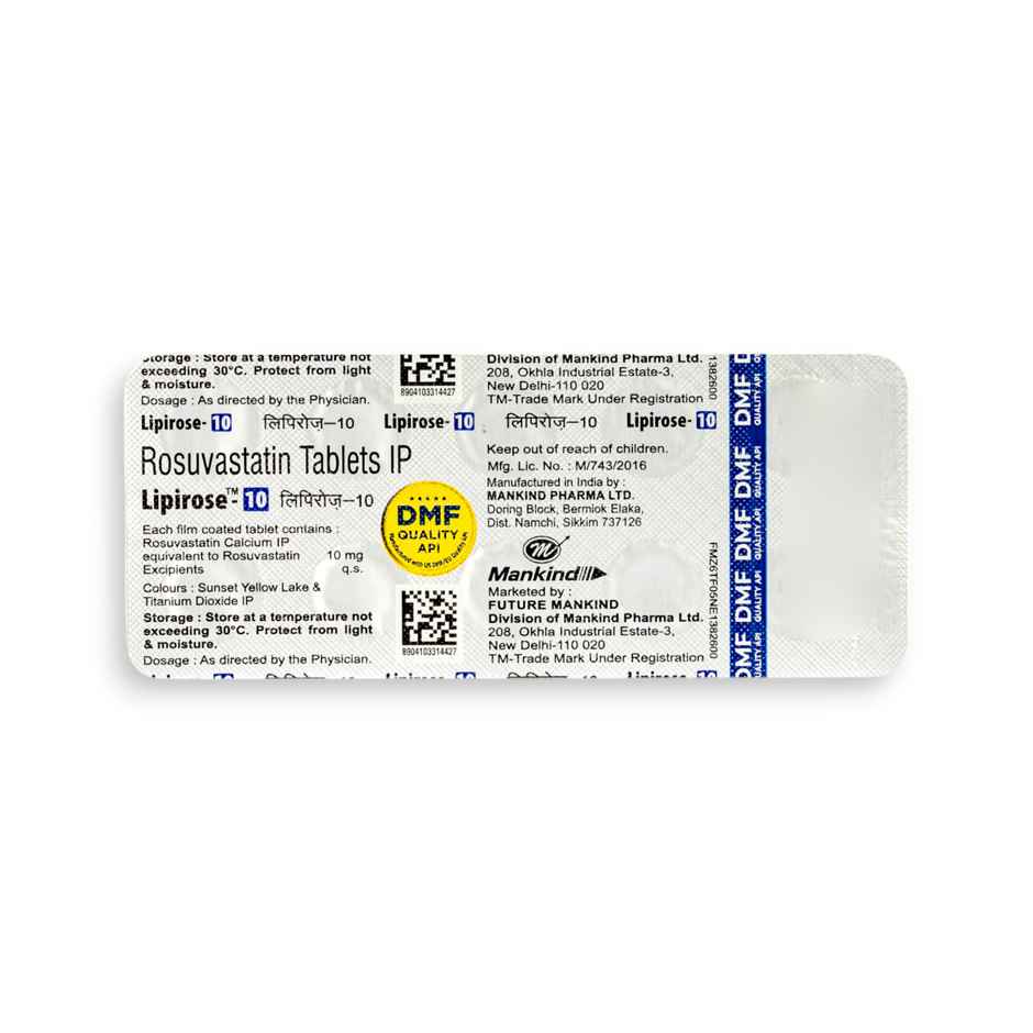 Lipirose-10 Tablet