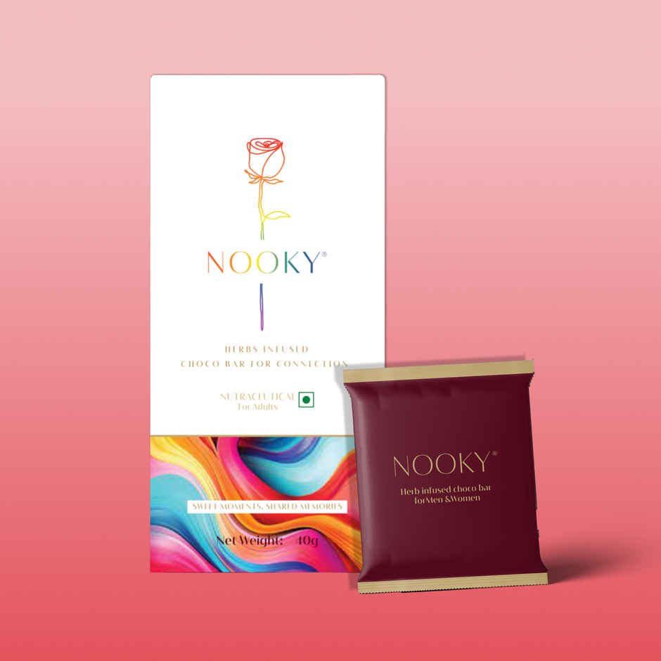 Nooky LGBTQ Chocolate 2 in 1 Aphrodisiac Intimacy Chocolate Romantic Couple Treat