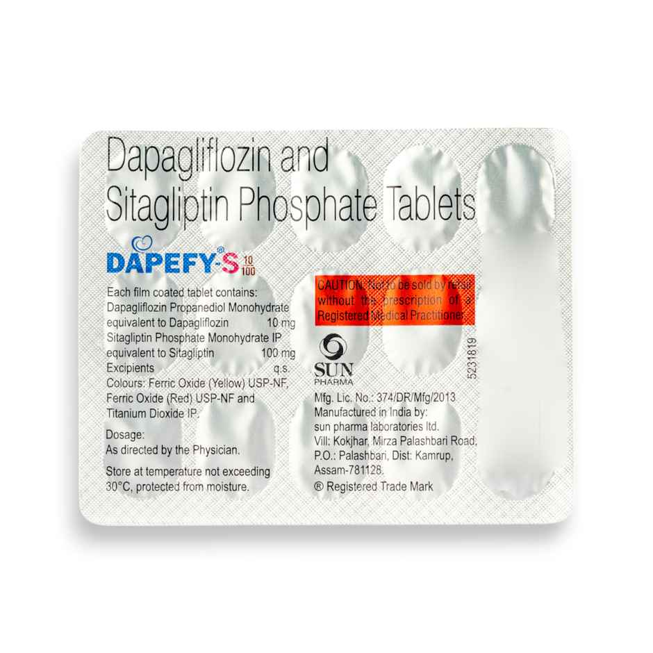 Dapefy-S 10/100 Tablet