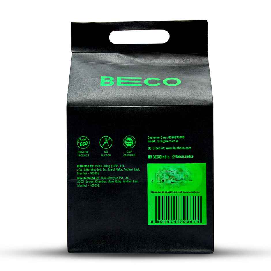 Beco Toilet Tissue Paper Roll - 3 ply - Ecofriendly