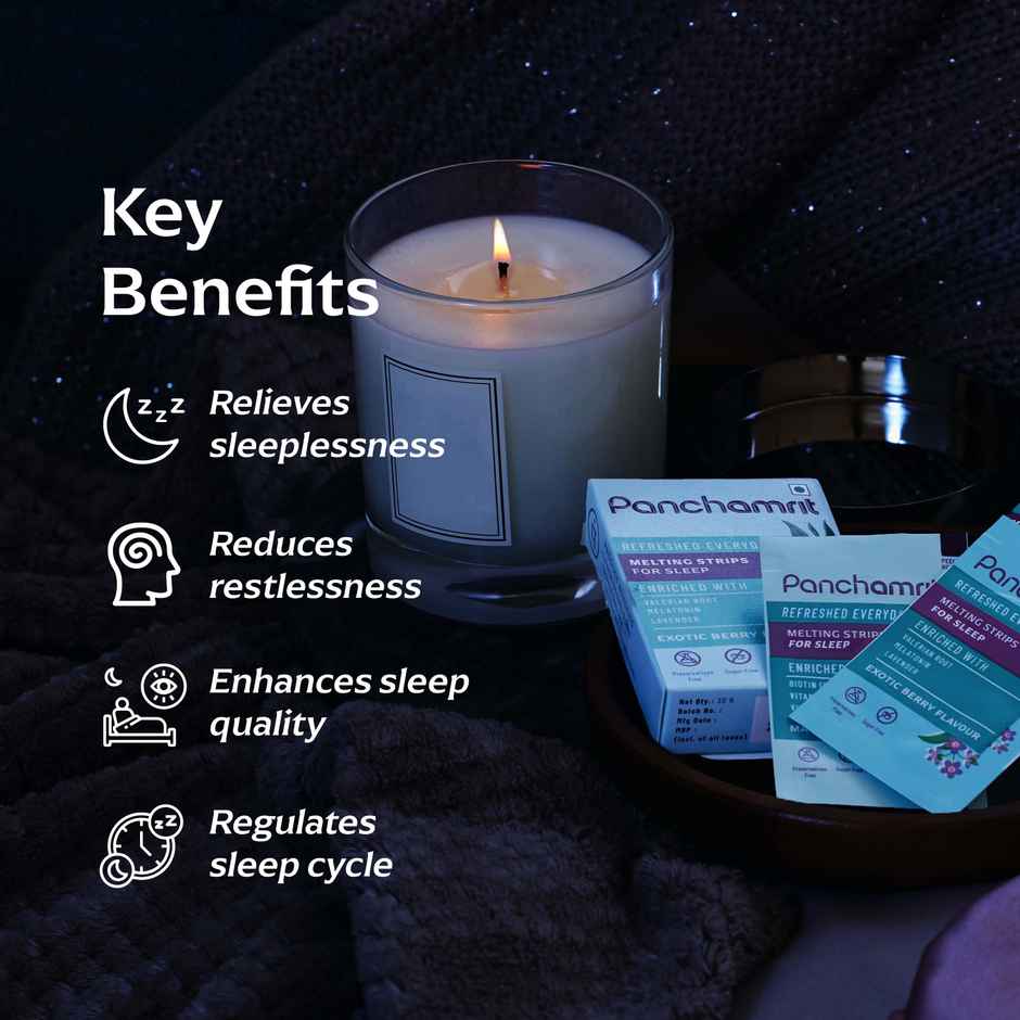 Panchamrit Melting Strips for Sleep