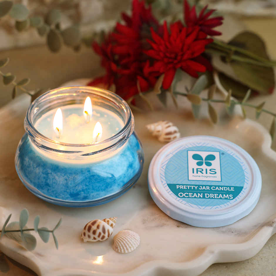 IRIS Ocean Dream Pretty Jar Scented Candle