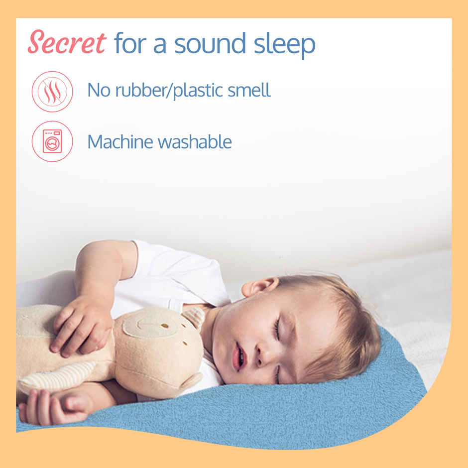 LuvLap Instadry Anti-Piling Baby Dry Sheet, Bed Protector, Waterproof, 70x100 cm, Pack of 1