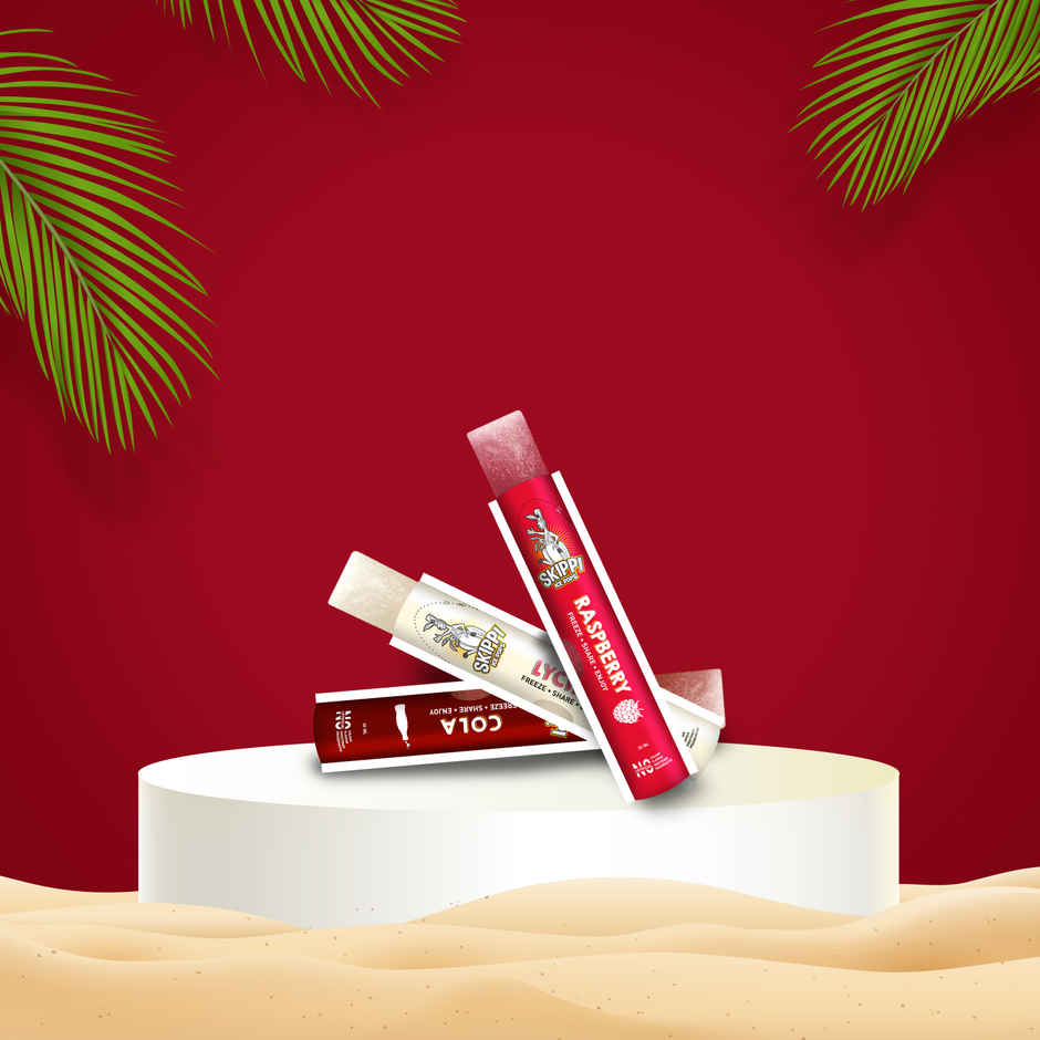 Skippi Icepops Natural Ice Popsicles | Lychee, Raspberry and Cola