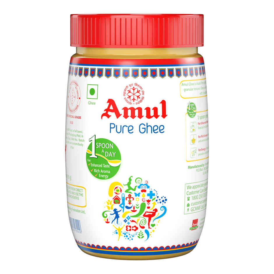 Amul Pure Ghee Pet | Jar Combo