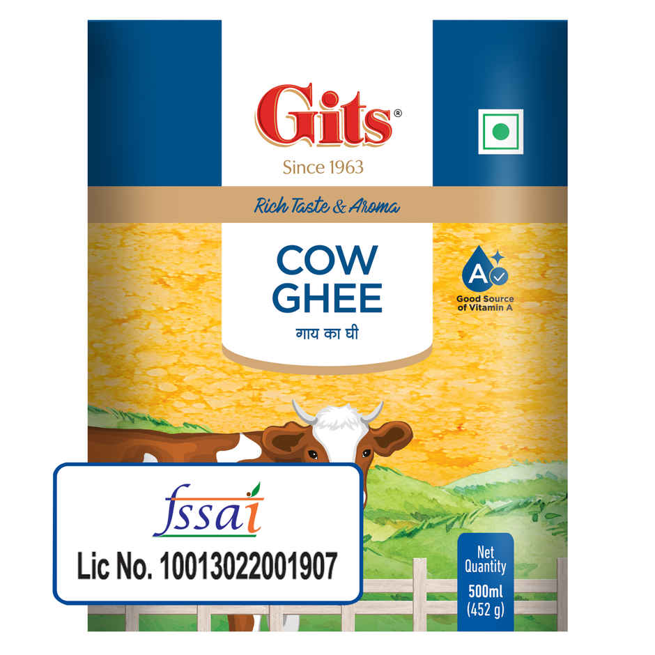 Gits Cow Ghee Carton
