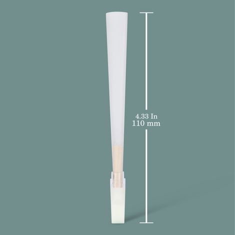 LIT Pure Flow White Pre Rolled Cone With Ceremic Filter