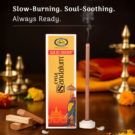 Sandulum Bambooless Solid Dhoop Incense Sticks | Cycle