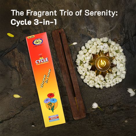 Three in One Agarbathis | Cycle
