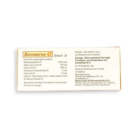 Reconerve-D Tablets