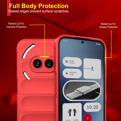 Zapcase Back Cover for Nothing Phone 2A 5G | Magic-Red