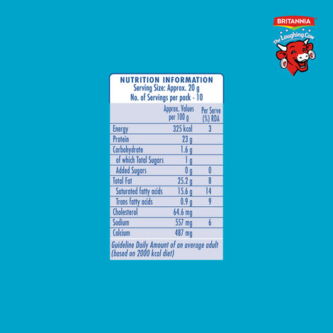 Britannia The Laughing Cow Cheese Diced Pizza