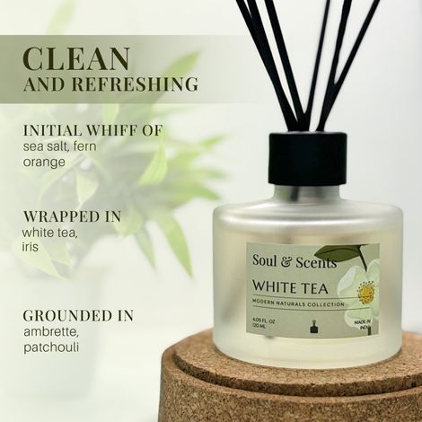 Soul & Scents White Tea Reed Diffuser