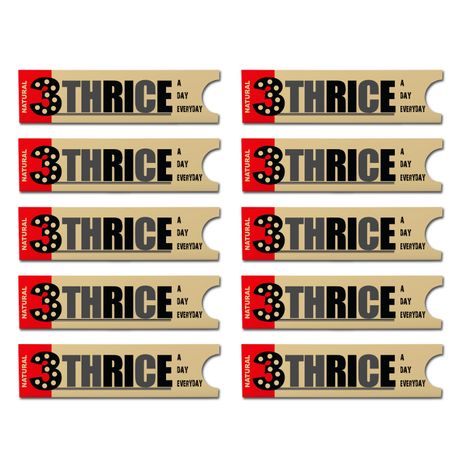 Bongchie Thrice A Day Natural 3 Leaves & 3 Filters