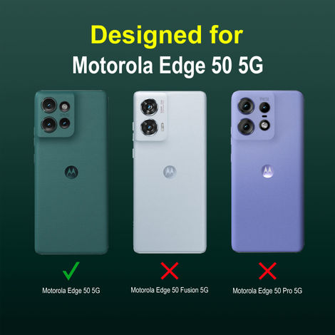 Zapcase Back Cover for Motorola Edge 50 | Magic-DarkGreen
