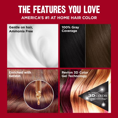 Revlon Color Silk Hair Color With Keratin 3N Dark Brown
