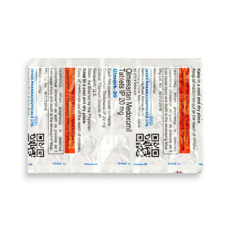 Olmark-20 Tablets
