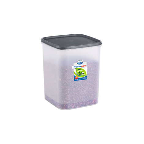 Joyo Fresherware Plastic Storage Container with Airtight Lid,Kitchen Organizers- 6 ltr-Assorted