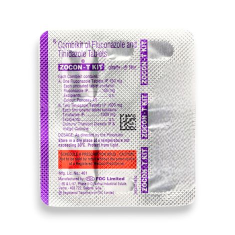 Zocon T Kit Tablets