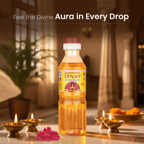 Camphor Fragrance | Kapoor - Puja Oil | Cycle