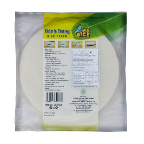 Nongshim Mr. Rice - Fresh Roll Rice Paper 22cm