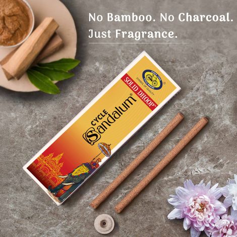 Sandulum Bambooless Solid Dhoop Incense Sticks | Cycle