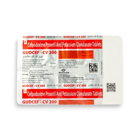 GUDCEF CV 200 Tablets