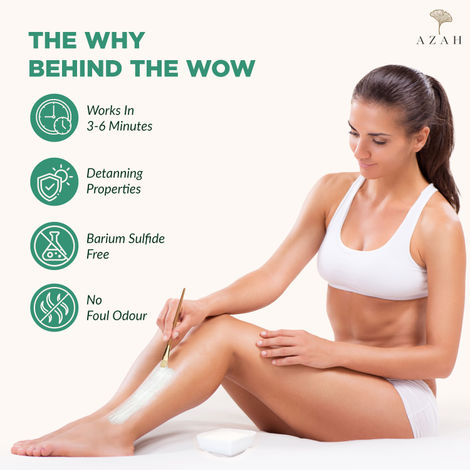 Azah Body & Bikini Hair Removal Wax Powder