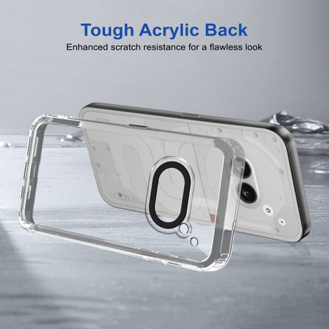 Zapcase Back Cover for Nothing Phone 2A 5G | Space-Clear