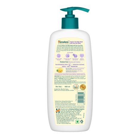 Himalaya Head To Toe Baby Wash With Pure Cow Ghee & Ph 5.5