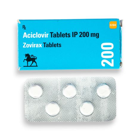Zovirax 200mg Tablets
