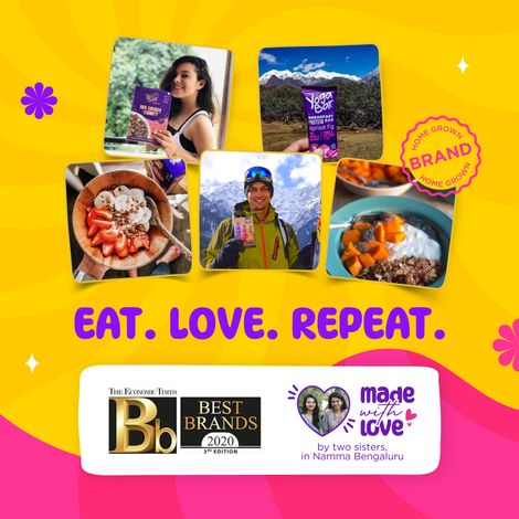 Yoga Bar Power Up 20g Protein Bar Coffee Rush, No Added Sugar, Whey Protein Concentrate, Isolate