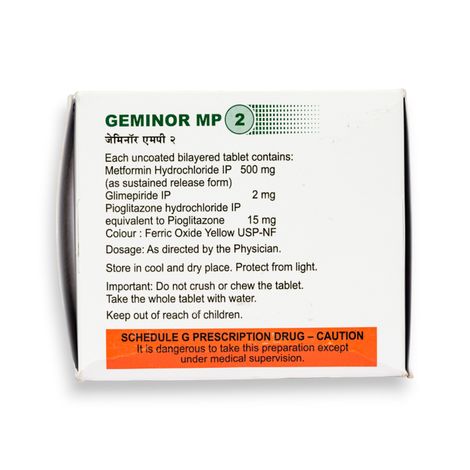 Geminor MP 2 Tablets SR