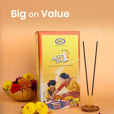 Pure All In One Assorted Incense Sticks | 173N | Cycle