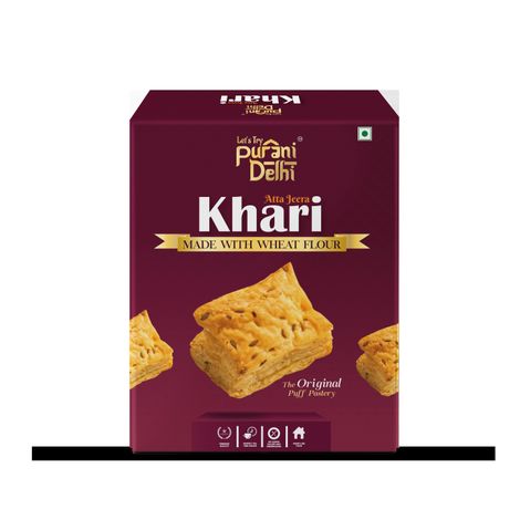 Let's Try Purani Delhi Khari - Made With Wheat Flour