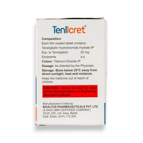 Tenlicret 20mg Tablets