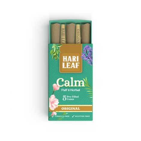 Hari Leaf Pre-Filled Cones - Original Pack of 5