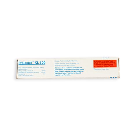 Prolomet XL 100 Tablets ER