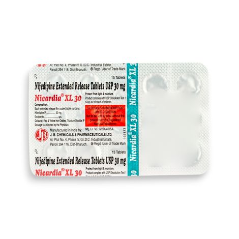 Nicardia XL 30 Tablet ER