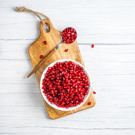 Pomegranate Peeled