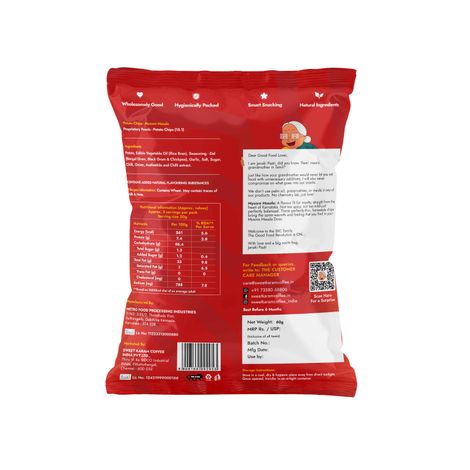 Sweet Karam Coffee - No Palm Oil Potato Chips - Mysore Masala