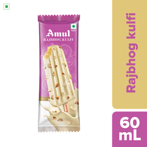Amul Kulfi Raj Bhog Ice Cream Stick