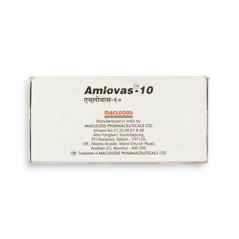 Amlovas-10 Tablets