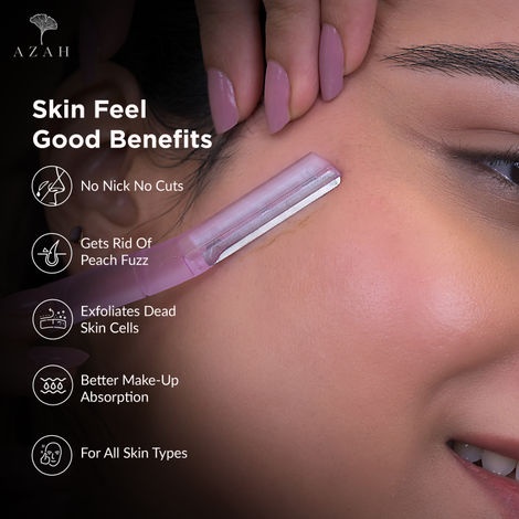 Azah Dermaplaning Reusable Face Razor for Women