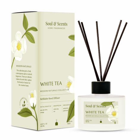 Soul & Scents White Tea Reed Diffuser