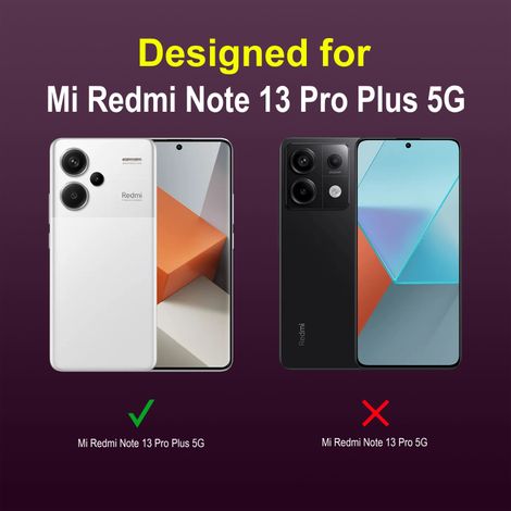 Zapcase Back Cover for Mi Redmi Note 13 Pro Plus 5G | Magic-Lavender