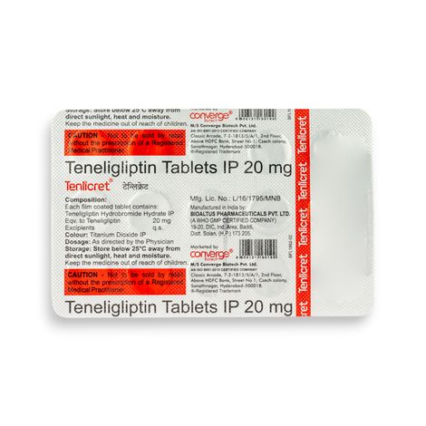 Tenlicret 20mg Tablets